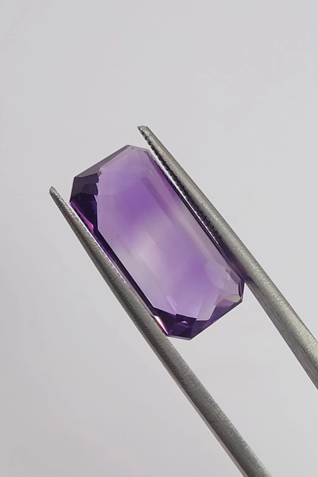 11.8ct Natural Amethyst loose Gemstone From Nigeria — view 2